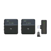 SX8 TYPE-C/IPHONE DUAL PROFESSIONAL LAVALIER WIRELESS MICROPHONE FOR INTERVIEW, VLOG, LIVE MIC NOISE REDUCTION