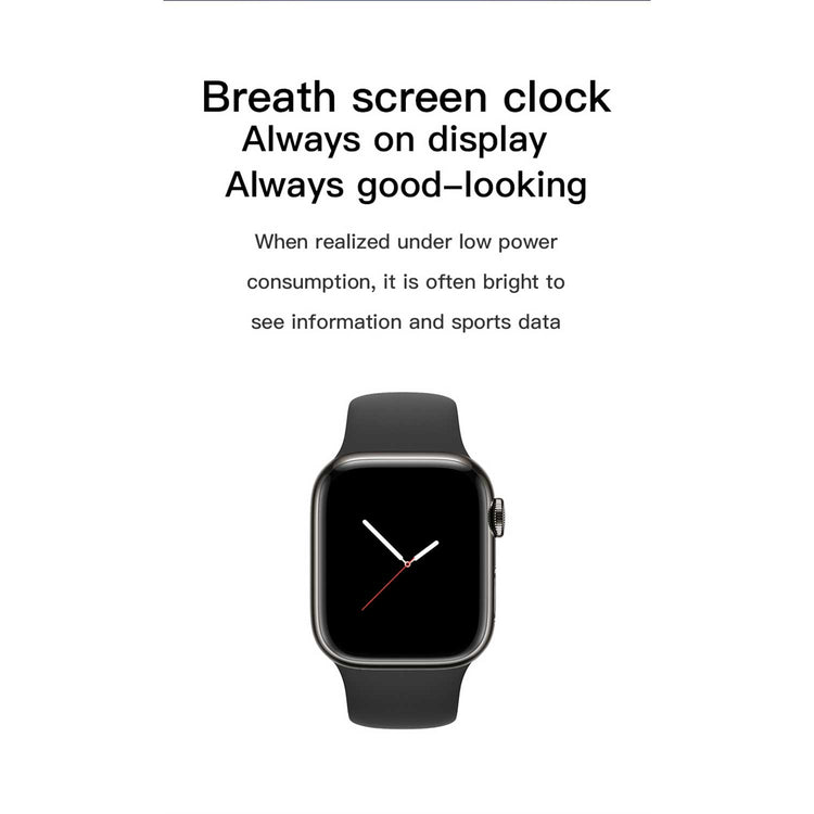 Watch 9 Max Series 9 Smartwatch (2.19 Inch IPS) 22mm Strap WITH Laxasfit APP Black