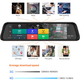 L830 Car Dvr Mirror Dual Camera Front/back 1080p