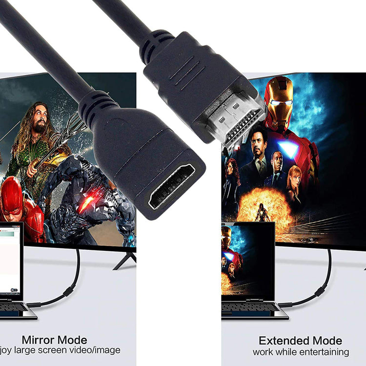 Hdmi Male to female extension 0.3m