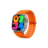 JS9 ULTRA MAX 2.12 Inch Amoled Screen Smart Watch Ultra 49mm Men Series 8 Nfc Wireless Charging Sports Watch WITH Wearfifit Pro APP (Orange)