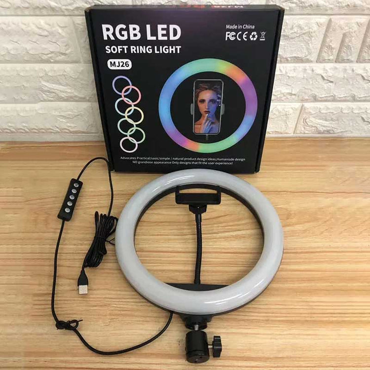 26CM MJ26 10.2 RGB LED SOFT RING LIGHT
