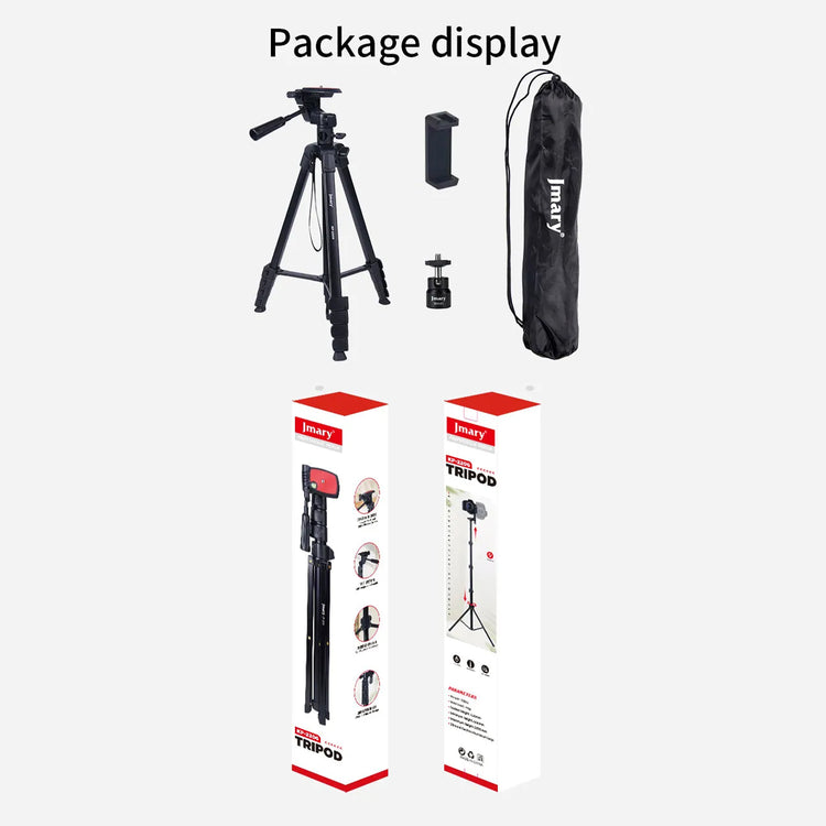 JMARY KP-2209 1.7M HORIZONTAL AXIS TRIPOD WITH EXTENDABLE ARM