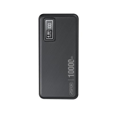ASPOR A300 POWER BANK ORIGINAL 10000MAH LI-POLYMER BATTERY 4 IN1 POWER BANK BLACK