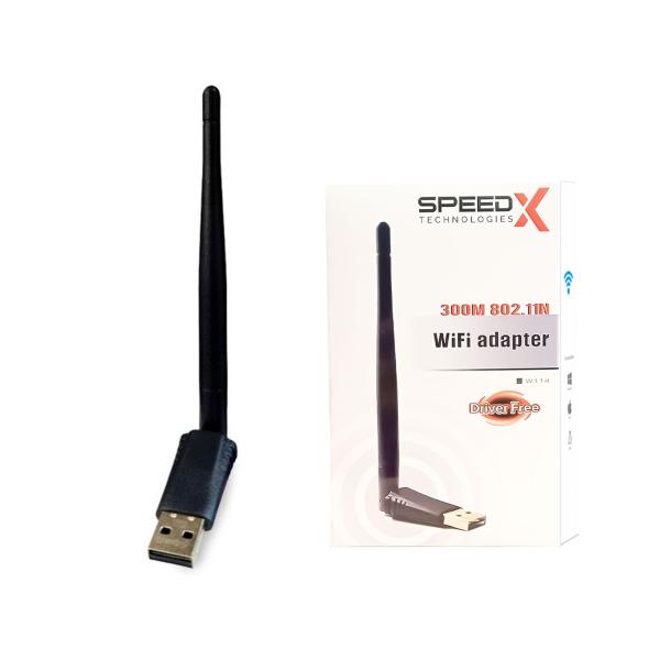 Speedx Alfa W114 3dbi Rtl8188ftv-vc Antenna Wifi Usb Adapter 300mbps