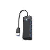 ORICO USB HUB 3.0 4 PORTS PAPW4A-U3-015-BK-EP BLACK COLOR