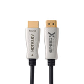 SPEED-X 20M FIBER HDMI CABLE 2.0/2.1 AOC(ACTIVE OPTICAL CABLE) 30AWG COPPER SUPPORT 4K 8K UHD