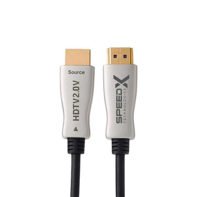 SPEED-X 20M FIBER HDMI CABLE 2.0/2.1 AOC(ACTIVE OPTICAL CABLE) 30AWG COPPER SUPPORT 4K 8K UHD