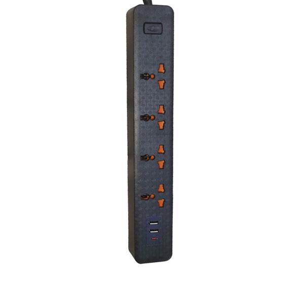 New 403puc Speed-X Premium Portable Power Strip 4socket+2usb+1type-C Port