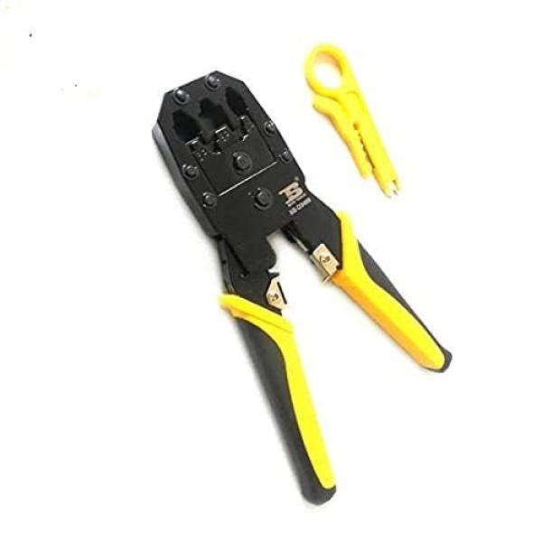 BOSI NETWORK PLUG CRIMPING TOOL 4P/6P/8P CUTTER & STRIPPER