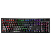 XTRIKE ME GK-980 EN WIRED MECHANICAL 104-KEY RAINBOW BACKLIGHTING KEYBOARD