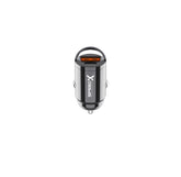 SPEED-X SX-C41 MINI 48W PD + QC DUAL-PORT ALUMINIUM CAR CHARGER