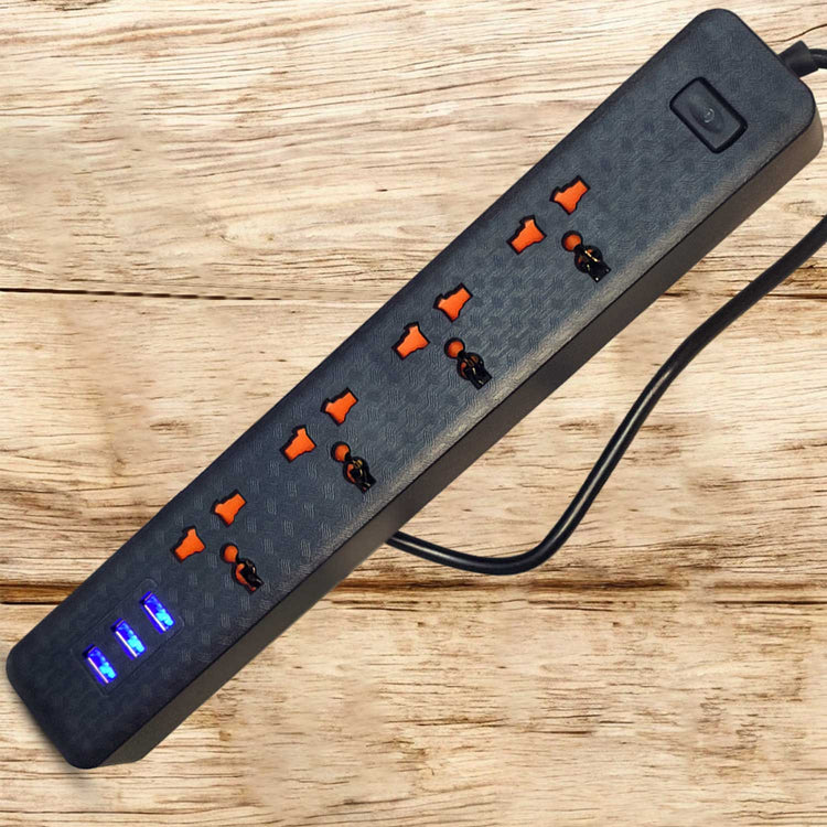 New 403puc Speed-X Premium Portable Power Strip 4socket+2usb+1type-C Port