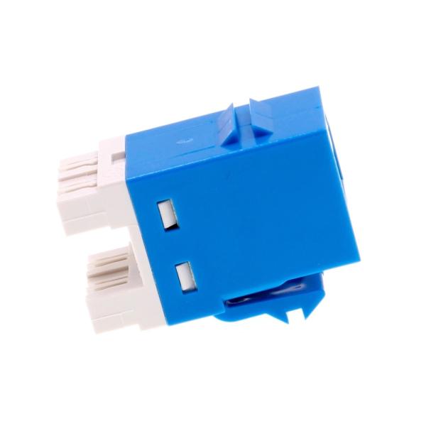 COMMSCOPE CAT 6 IO TOOL-LESS KEYSTONE JACK 110 UTP BLUE