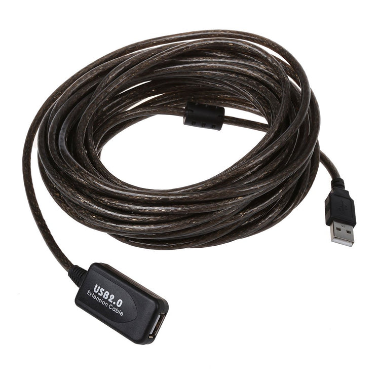 USB EXTENSION MALE TO FEMALE 2.0 WITH IC (IMPORTED CABLE) 15M