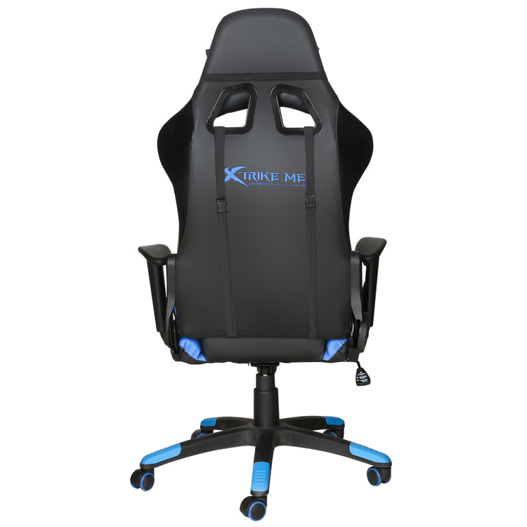 XTRIKE GC-905 BU ERGONOMIC ADJUSTABLE GAMING CHAIR BLUE