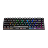 XTRIKE ME GK-994W RGB 68 KEY BT 2.4GHZ WIRELESS GAMING KEYBOARD BLACK