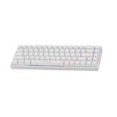 XTRIKE ME GK-994W RGB 68 KEY BT 2.4GHZ WIRELESS GAMING KEYBOARD WHITE