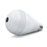 IP WIRELESS PANORAMIC BULB CAMERA 1080P HD 2MP WITH V380 PRO APP