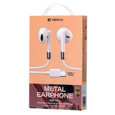 Remax Rm-05a Metal Type-c Wired Earphones With Mic (apricot)
