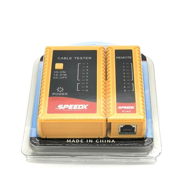 SPEEDX 368A Network Cable Tester Line Checker with LED Indicator