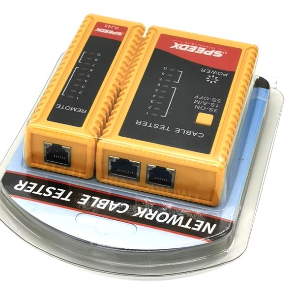 SPEEDX 368A Network Cable Tester Line Checker with LED Indicator
