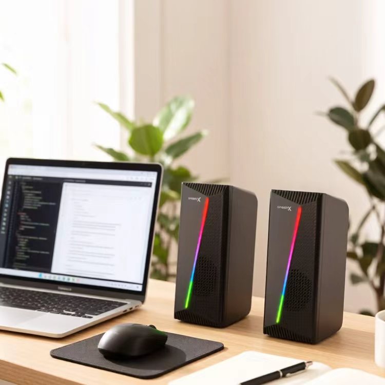 SPEED-X SX-SP03 GAMING USB SPEAKER WITH RGB LIGHT