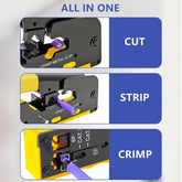 SPEEDX HT-718 CAT7 RJ45 Crimping TOOL WITH CUTTER