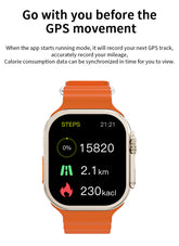T900 ULTRA 2 SERIES 9 2.19 INCH SCREEN LAXASFIT SMART WATCH ORANGET900 ULTRA 2 SERIES 9 2.19 INCH SCREEN LAXASFIT SMART WATCH ORANGE