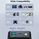 JOYROOM JR-PBF03 30W POWER BANK 30000MAH BLACK