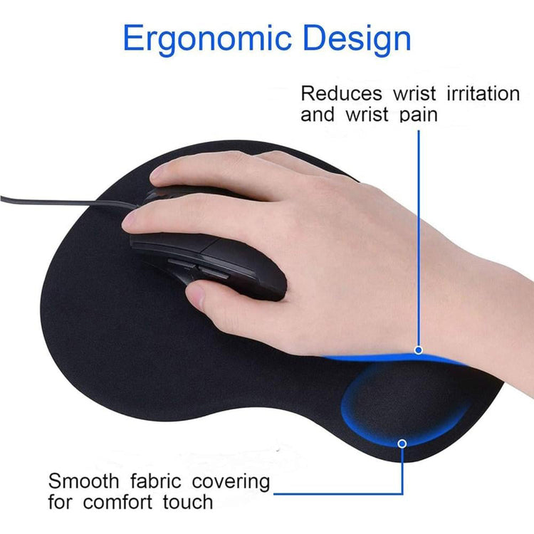 H18 GEL MOUSE PAD WITH WRIST PAD