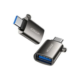 JOYROOM S-H151 TYPE-C MALE TO USB FEMALE ADAPTER SILVER