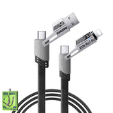 REMAX RC-C189 65W 4 IN 1 MULTI FUNCTIONAL DATA CABLE BLACK