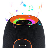 Kisonli K8 50W(30W*1+10W*2) BT/USB/TF/AUX/TWS/RGB/EQ Deep Bass Subwoofer Large Speaker