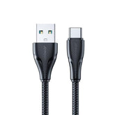 JOYROOM S-UC027A11 SURPASS SERIES 3A USB-A TO TYPE-C FAST CHARGING DATA CABLE 3M-BLACK