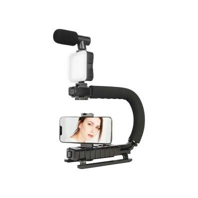 AY-49U U SHAPED VIDEO MAKING HANDHELD STABILIZER KIT