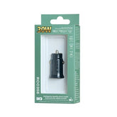 Remax Rcc358 Siya Series 30w Pd + Qc Dual Port Fast Car Charger (black)