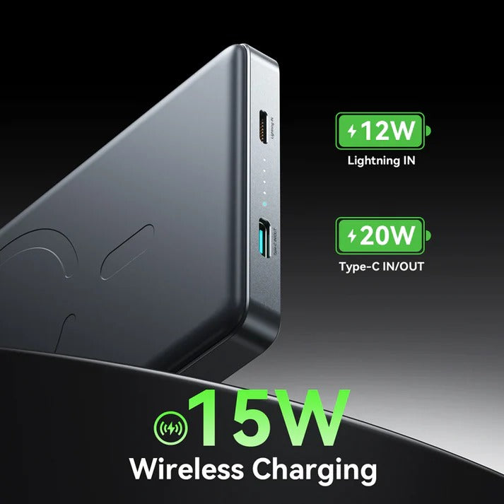 JOYROOM JR-PBM08 PRO 10000MAH 20W ULTRA-THIN WIRELESS CHARGING POWER BANK