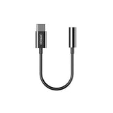 JOYROOM SH-C1 TYPE-C TO 3.5MM AUDIO CONVERSION CABLE DIGITAL BLACK