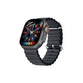 HK10 ULTRA 3 2.02 AMOLED DISPLAY G-SENSOR AI FEATURES WITH WEARFIT PRO APP 2 STRAPS BLACK
