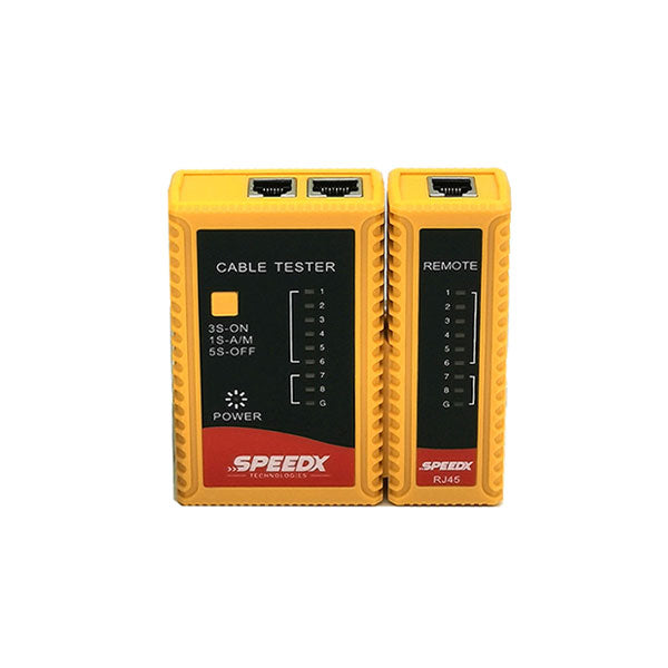 SPEEDX 368A Network Cable Tester Line Checker with LED Indicator