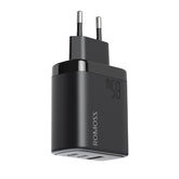 ROMOSS AC65H EU 65W LAPTOP AND MOBILE FAST CHARGER WITH CABLE