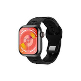 HK9 MINI 1.75 INCH SMARTWATCH FITNESS RUNNING WATCH BLUETOOTH ECG+PPG PEDOMETER CALL REMINDER COMPATIBLE WITH WEARFIT PRO APP ANDROID IOS BLACK