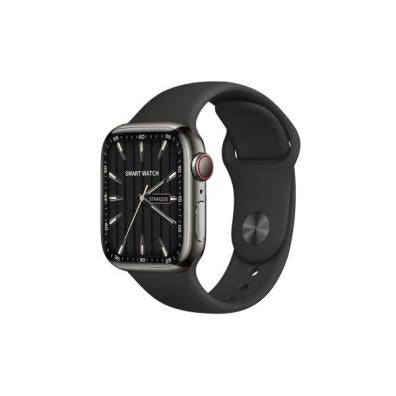 Watch 9 Max Series 9 Smartwatch (2.19 Inch IPS) 22mm Strap WITH Laxasfit APP Black