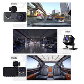 Y15 3-channels Wifi Dash Cam 1080p Hd Night Vision