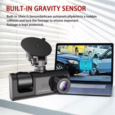 Y16 3 Channel Dash Cam Hd 1080p