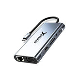 SPEED-X 11 IN 1 MULTI-PORT TYPE C 4K HDMI USB 3.0 CONVERTER