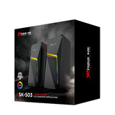 Xtrike Me Sk-503 Dream My Life Backlit 2in1 Soundbar Speaker
