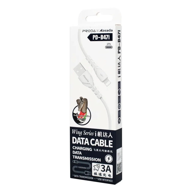 Remax Proda B47i USB A To Iphone Cable