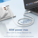 Ldnio Lc901c 65w Pd 3.2 Type-c To C Fast Charging Data Cable